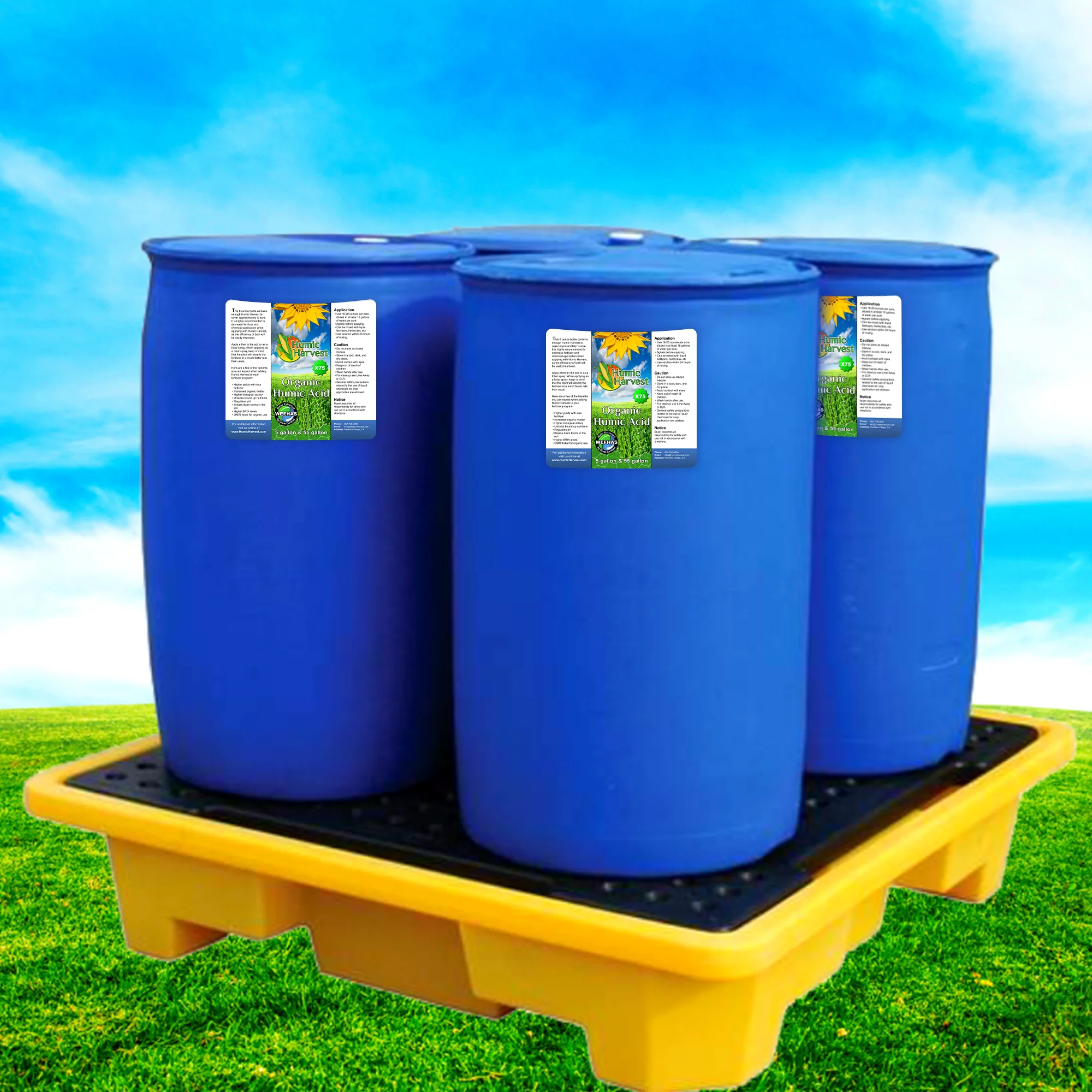 Water Extracted Humic Acid® X75 - 220 Gallons